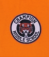 Champion middle school tee